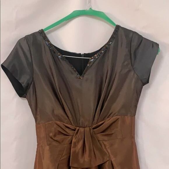 SIGNATURE BY ROBBIE BEE OMBRÉ SHEATH DRESS‎ Sz 8 P - Picture 3 of 9